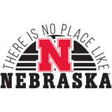 Women's Nebraska Huskers Long Sleeve Hooded Tee Shirt - No Place Like Nebraska