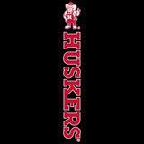 Nebraska Huskers Premium Fleece Joggers - Vertical Huskers Herbie Husker