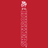Nebraska Huskers Boys Tee Shirt - Vertical Huskers Herbie Husker