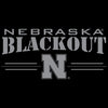 Nebraska Huskers Girls Tee Shirt - Nebraska Blackout Block N