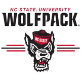 Women's North Carolina State Wolfpack Premium Tri-Blend Tee Shirt - 3-Stripe Primary Logo