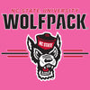 Women's North Carolina State Wolfpack Premium Tri-Blend Tee Shirt - 3-Stripe Primary Logo