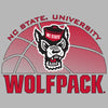 North Carolina State Wolfpack Premium Tri-Blend Tee Shirt - NC State Basketball