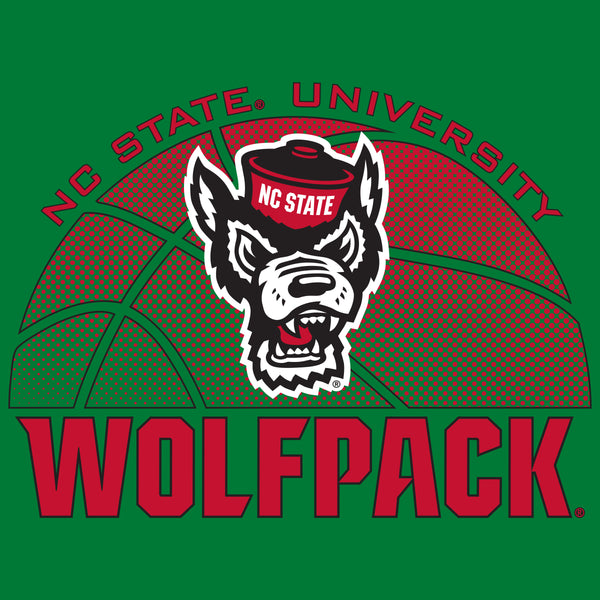 North Carolina State Wolfpack Crewneck Sweatshirt - NC State Basketball