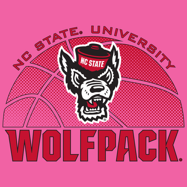 Women's North Carolina State Wolfpack Premium Tri-Blend Tee Shirt - NC State Basketball