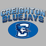 Creighton Bluejays Tee Shirt - Full Color Fade Primary Logo Oval