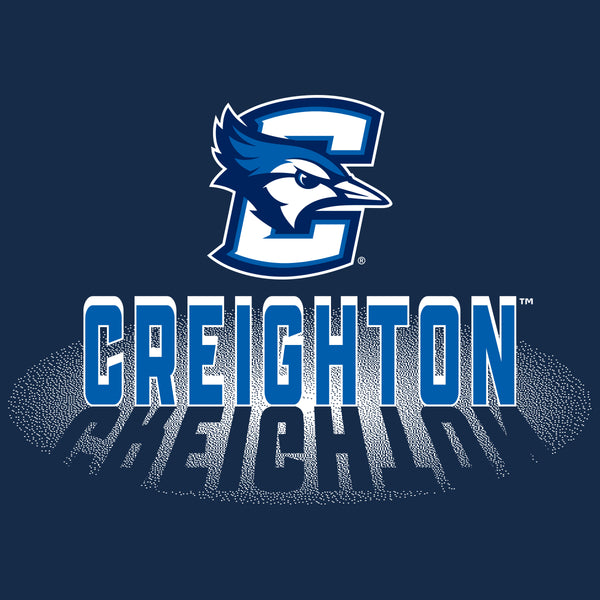 Women's Creighton Bluejays Long Sleeve V-Neck Tee Shirt - Spotlight Creighton