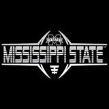 Mississippi State Bulldogs Youth Crewneck Sweatshirt - Bulldogs Football Striped Laces