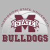 Mississippi State Bulldogs Premium Tri-Blend Tee Shirt - MSU Bulldogs Basketball