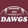 Mississippi State Bulldogs Infant Onesie - MSU Dawgs Football