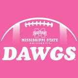 Women's Mississippi State Bulldogs Premium Tri-Blend Tee Shirt - MSU Dawgs Football