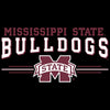 Women's Mississippi State Bulldogs Premium Tri-Blend Tee Shirt - MSU Bulldogs 3-Stripe