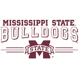 Women's Mississippi State Bulldogs Tank Top - MSU Bulldogs 3-Stripe