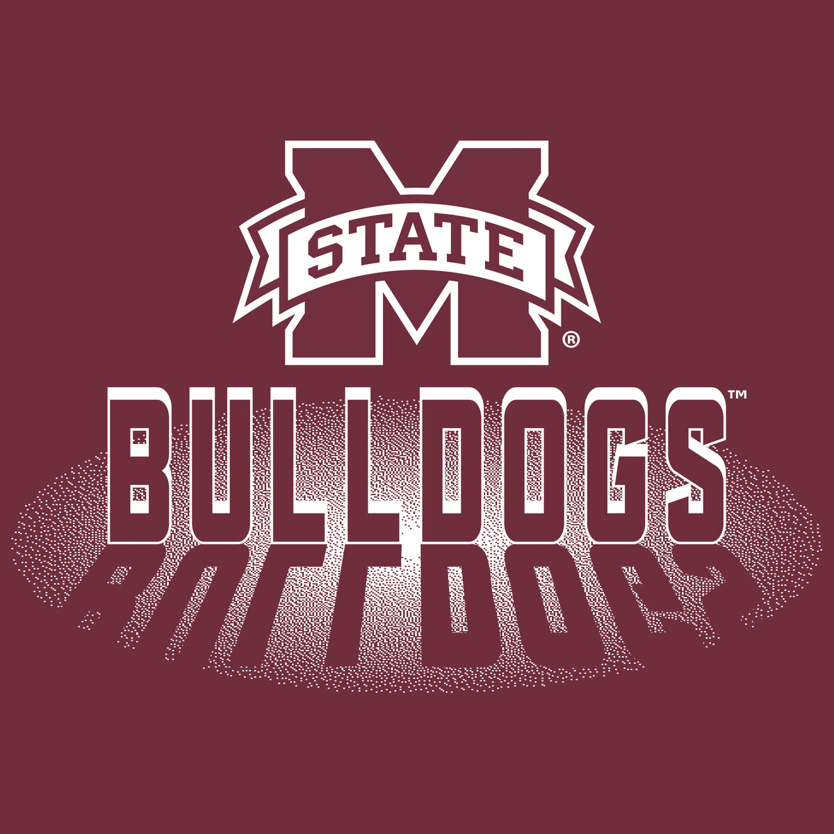 Mississippi State Bulldogs Infant Onesie - Bulldogs Spotlight and Shadow