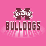 Women's Mississippi State Bulldogs Premium Tri-Blend Tee Shirt - Bulldogs Spotlight and Shadow
