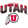 Women's Utah Utes Long Sleeve V-Neck Tee Shirt - Full Color Fade Utah Utes Logo