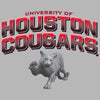 Women's Houston Cougars Tank Top - Full Color Fade with Cougar