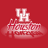 Women's Houston Cougars Long Sleeve V-Neck Tee Shirt - Spotlight and Shadow Houston
