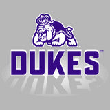 Women's James Madison Dukes Long Sleeve V-Neck Tee Shirt - Spotlight and Shadow Dukes