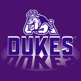 James Madison Dukes Premium Tri-Blend Tee Shirt - Spotlight and Shadow Dukes