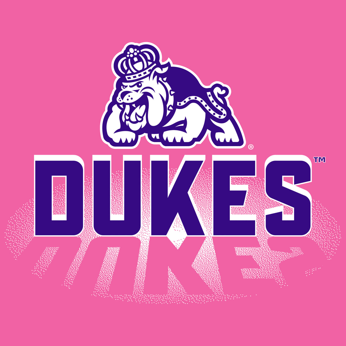 Women's James Madison Dukes Premium Tri-Blend Tee Shirt - Spotlight and Shadow Dukes