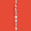 Illinois Fighting Illini Tee Shirt - Vertical Illinois Fighting Illini