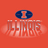 Illinois Fighting Illini Hooded Sweatshirt - Spotlight and Shadow Illinois