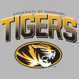 Missouri Tigers Tee Shirt - Full Color Fade Tigers Logo
