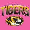 Women's Missouri Tigers Premium Tri-Blend Tee Shirt - Full Color Fade Tigers Logo