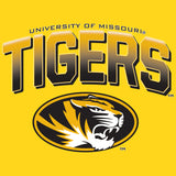 Missouri Tigers Tee Shirt - Full Color Fade Tigers Logo