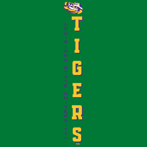 LSU Tigers Long Sleeve Tee Shirt - Vertical Louisiana State University Tigers