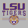 LSU Tigers Tee Shirt - LSU Tigers 3-Stripe