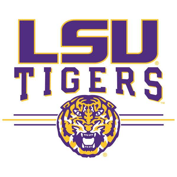 Women's LSU Tigers Tank Top - LSU Tigers 3-Stripe