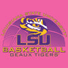 Women's LSU Tigers Premium Tri-Blend Tee Shirt - LSU Basketball Geaux Tigers