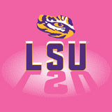 Women's LSU Tigers Premium Tri-Blend Tee Shirt - Spotlight and Shadow LSU