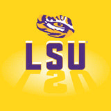 Women's LSU Tigers Premium Tri-Blend Tee Shirt - Spotlight and Shadow LSU