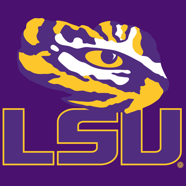 LSU Tigers Hooded Sweatshirt - Tiger Eye LSU