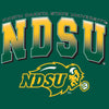 NDSU Bison Crewneck Sweatshirt - Full Color NDSU Fade with Logo