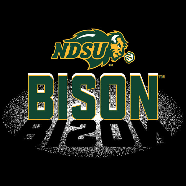 Women's NDSU Bison Premium Tri-Blend Tee Shirt - Spotlight Bison