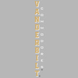 Vanderbilt Commodores Long Sleeve Shirt - Vertical Vanderbilt Commodores
