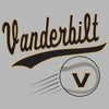 Women's Vanderbilt Commodores Long Sleeve Hooded Shirt - Script Vanderbilt Baseball