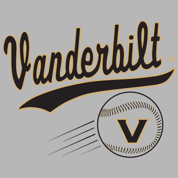 Vanderbilt Commodores Crewneck Sweatshirt - Script Vanderbilt Baseball