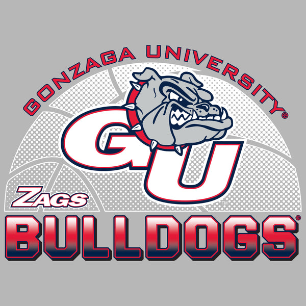 Women's Gonzaga Bulldogs Long Sleeve Hooded Tee Shirt - Gonzaga Basketball