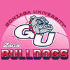 Women's Gonzaga Bulldogs Premium Tri-Blend Tee Shirt - Gonzaga Basketball