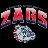 Women's Gonzaga Bulldogs Premium Tri-Blend Tee Shirt - Zags Full Color Fade