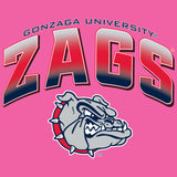Women's Gonzaga Bulldogs Premium Tri-Blend Tee Shirt - Zags Full Color Fade