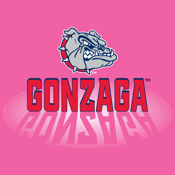 Women's Gonzaga Bulldogs Premium Tri-Blend Tee Shirt - Spotlight Gonzaga