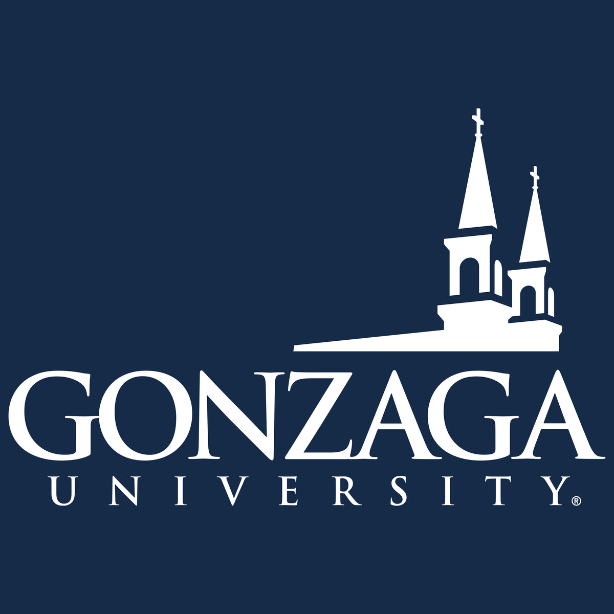 Gonzaga Bulldogs Infant Onesie - Gonzaga Spires