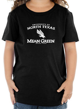 North Texas Mean Green Toddler Tee Shirt - UNT Arch Primary Logo