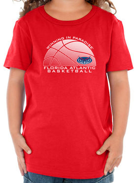 Florida Atlantic Owls Toddler Tee Shirt - FAU Basketball
